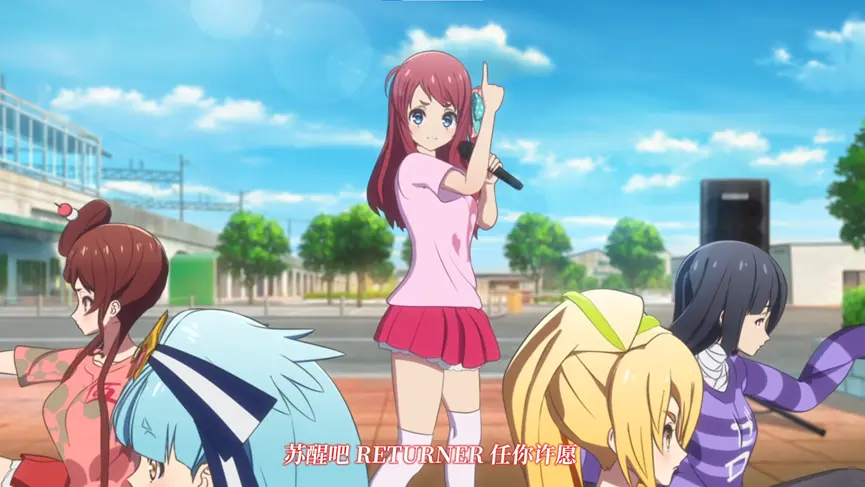 第一季第3集16分21秒 可以很明显感觉到3D模型与2D场景的割裂感，从人物的服装以及头发也能看出建模不够细致